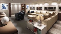 New Sanlorenzo SL94 motor yacht series Main Salon